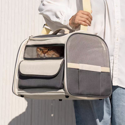 Bolsa Transportadora para Mascotas Transpirable de Gran Capacidad Plegable - Image 15