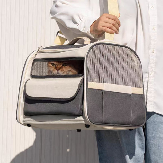 Bolsa Transportadora para Mascotas Transpirable de Gran Capacidad Plegable - Image 15