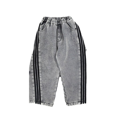 Pantalones Vaqueros Acolchados para Niños - Otoño e Invierno - Image 4