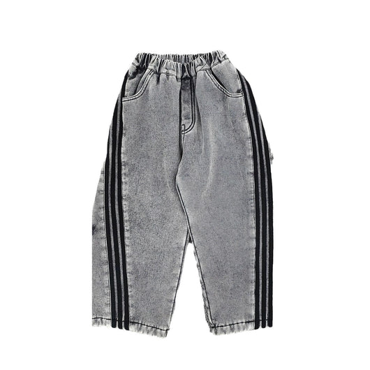 Pantalones Vaqueros Acolchados para Niños - Otoño e Invierno - Image 4