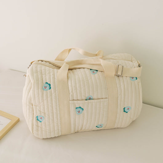 Bolsa Mensajero Momia Bordada Capacidad Grande Viajes Cortos Ligera - Image 7