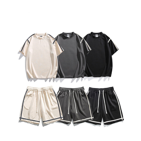 Conjunto de Playera y Shorts Holgados para Hombre - Comodidad Total