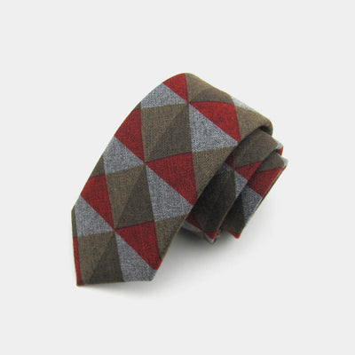 Corbata de Franela Británica para Hombre - Estilo Formal y Casual - Image 36