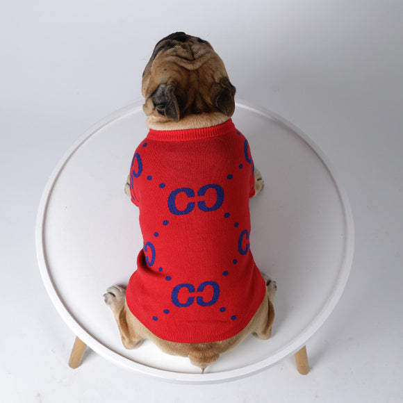 Suéter Térmico para Mascotas Rojo Invierno
