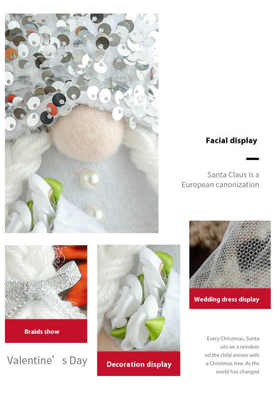 Muñeca Faceless para Boda - Decoración de Mesa y Regalo Creativo - Image 10