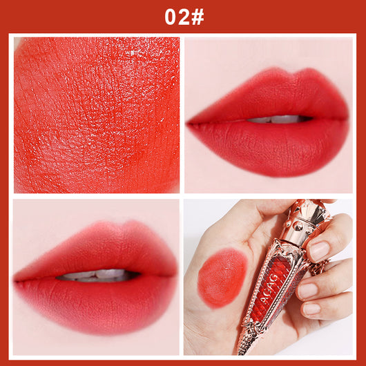 Brillo Labial Mate Reina - Glaze de Larga Duración - Image 10