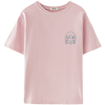 Playera Casual de Algodón con Estampado para Mujer - Verano - Image 21