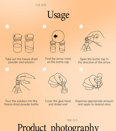 Sérum Astaxantina Antiedad con Polvo Liofilizado - Crema Hidratante Elástica Transparente - Image 11