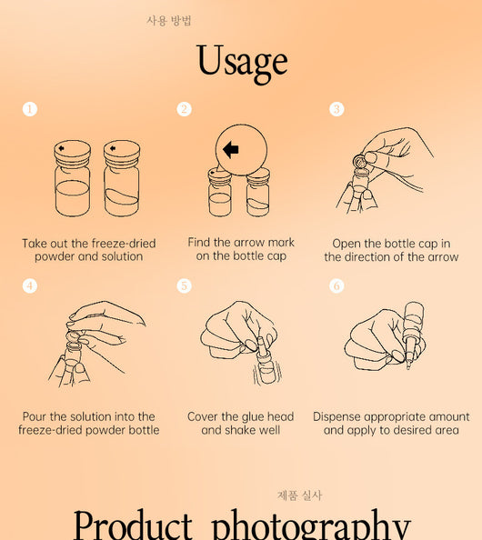 Sérum Astaxantina Antiedad con Polvo Liofilizado - Crema Hidratante Elástica Transparente - Image 11