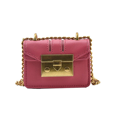Bolso Bandolera Cuadrado Mini con Cadena - Estilo Ins All-Match - Image 11