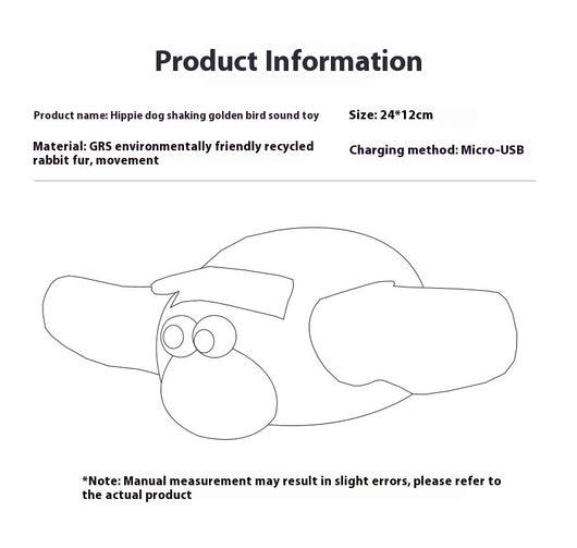 Plush electric bird cat toy with brown body, white wings, yellow beak, and googly eyes. Includes charging cable and catnip. - Image 13