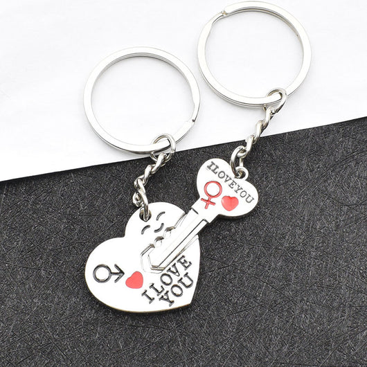 Llavero de Corazón para Parejas - Diseño Secreto del Amor - Image 9
