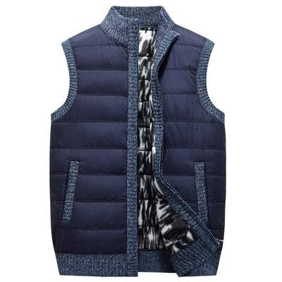 Chaleco Acolchado Cálido para Hombre - Abrigo Grueso y Versátil - Image 3