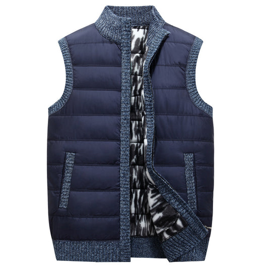 Chaleco Acolchado Cálido para Hombre - Abrigo Grueso y Versátil - Image 3