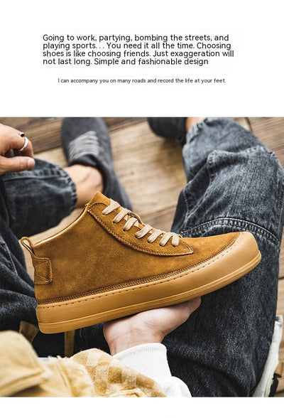 Botas Casuales Martin para Hombre de Cuero Genuino con Suela Gruesa - Image 20