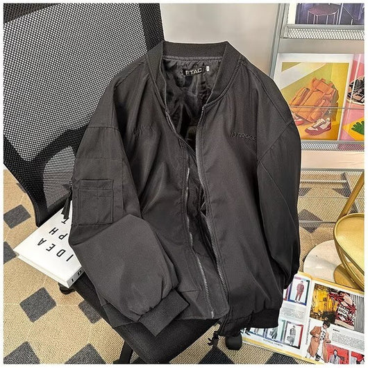 Chaqueta Bomber Oversize para Parejas - Image 10