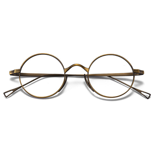 Gafas Redondas de Titanio Puro Estilo Vintage - Image 12