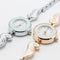 Reloj Pulsera Cuarzo para Mujer Acero Inoxidable Diseño Elegante