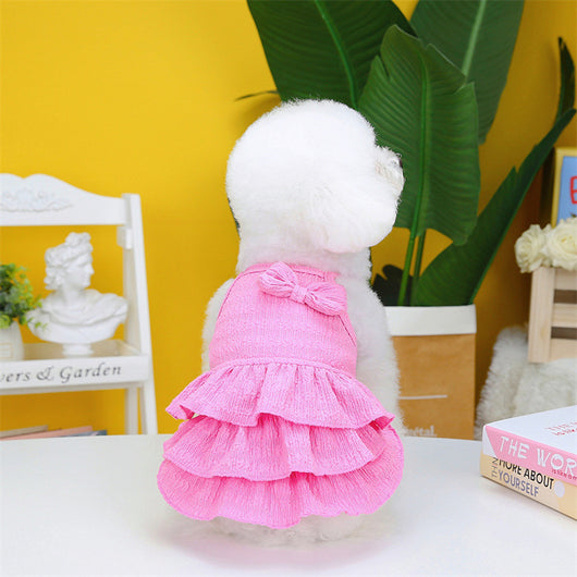 Vestido Princesa para Perros Pequeños - Falda Capas Elegante Teddy Bichon - Image 6