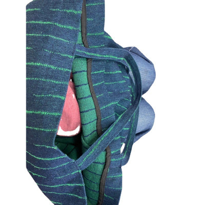 Mochila Estilo Coreano de Lona y Denim para Estudiantes - Image 11