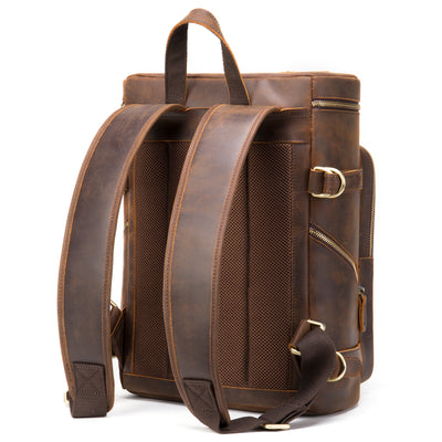 Bolso Bandolera Hombre Cuero Retro Estilo Coreano - Image 14