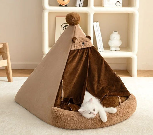 Casa Felina Cerrada 4 Estaciones - Refugio Confort para Gatos y Mascotas - Image 2