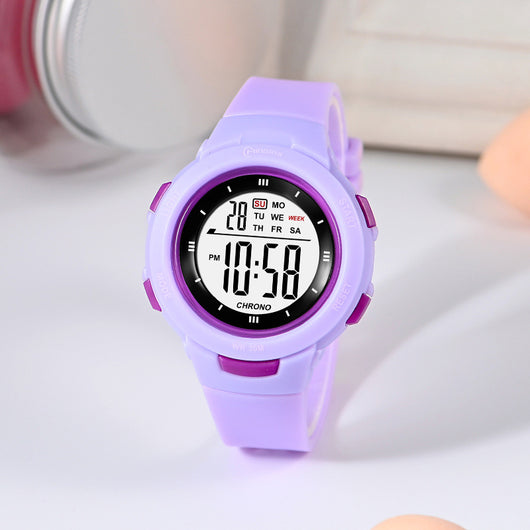 Reloj Electrónico Estudiantil con Correa Luminosa Impermeable y Hebilla de Moda - Image 6
