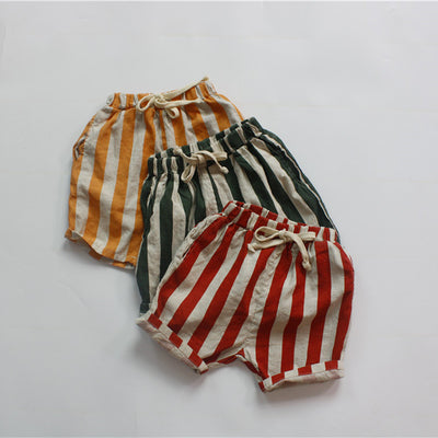 Pantalones Capri Rayados Holgados para Niñas - Image 12