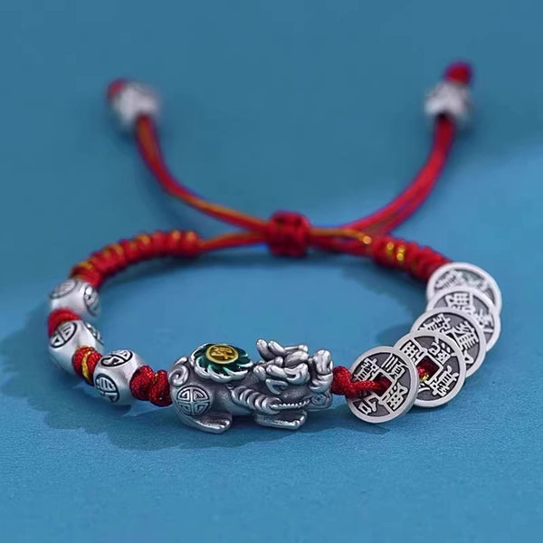Pulsera Pixiu de Cobre para Hombre y Mujer