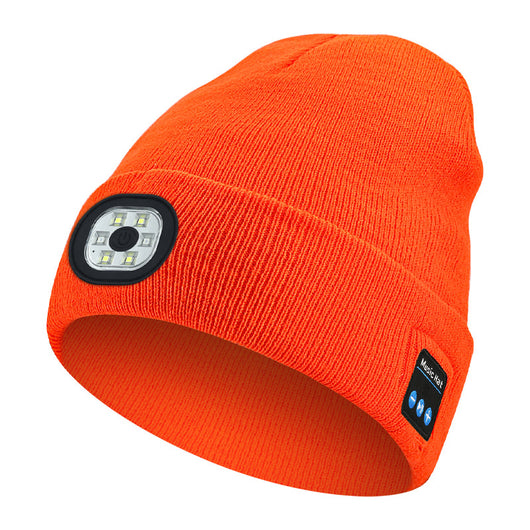 Gorro Tejido LED Recargable con Luz Removible y Lavable - Image 11