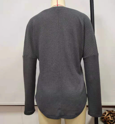 Cardigan Casual de Punto con Cierre de Un Solo Botón - Image 10
