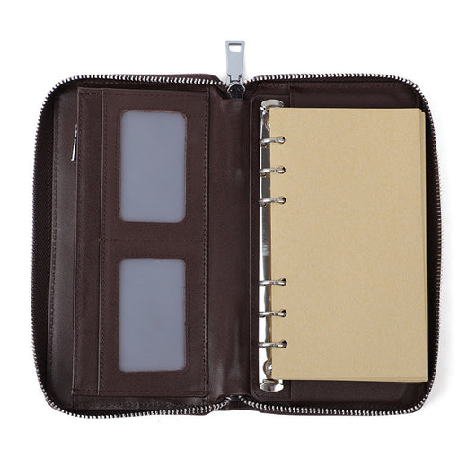 Cartera Clutch de Cuero Genuino con Diseño de Cinturón para Hombre - Image 4