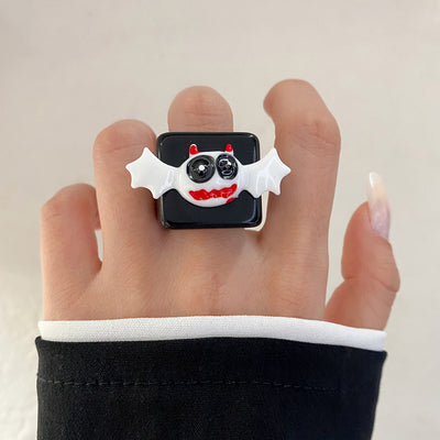 Anillos de Calabaza, Murciélago y Fantasma para Halloween - Image 4