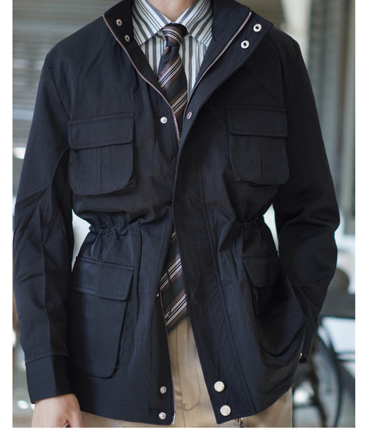 Chaqueta Cortavientos Suelta para Hombre - Primavera y Otoño - Image 11