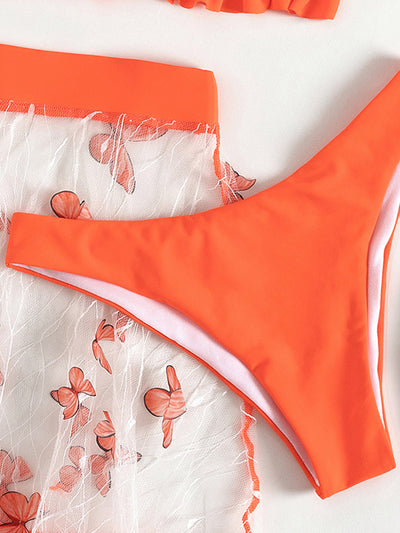 Bikini Deportivo Coreano Levantador de Tres Piezas - Image 2