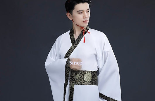 Traje Tang Primavera Otoño - Ropa Tradicional China para Hombre - Image 28