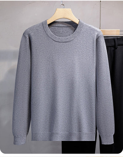 Suéter Holgado Oversized Cuello Redondo para Hombre - Image 23