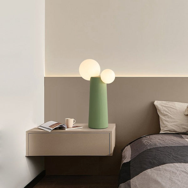 Lámpara de Mesita Minimalista con Diseño de Cactus Decorativo
