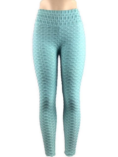 Leggings Deportivos de Cintura Alta con Pliegues Elásticos y Tela Transpirable - Image 10