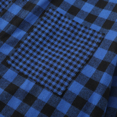 Camisa de Cuadros con Solapa para Hombre - Manga Larga - Image 12