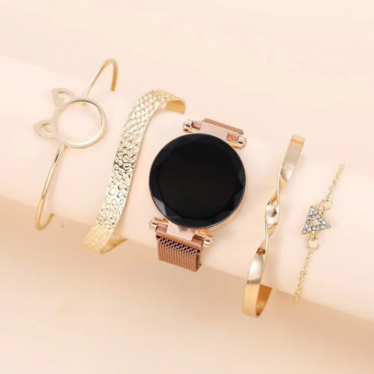 Reloj Inteligente de Dos Piezas para Mujer - Diseño Versátil y Elegante - Image 5