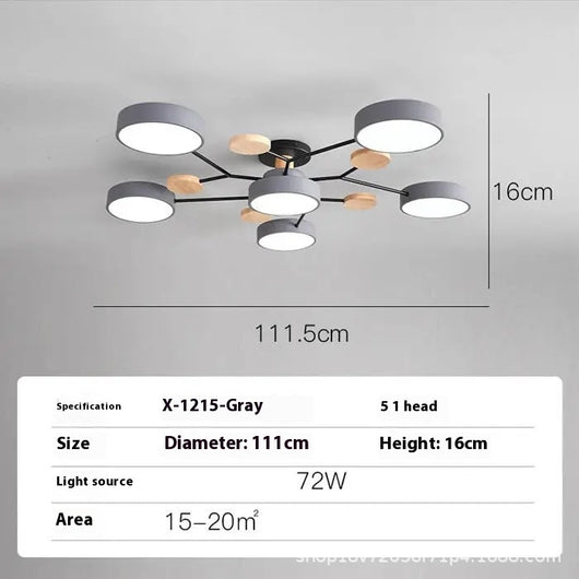 Lámpara de Techo Moderna Minimalista para Sala de Estar - Image 14