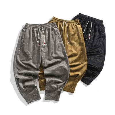 Pantalones de Chándal Gruesos Talla Grande Estilo Hanfu Mejorado - Image 3