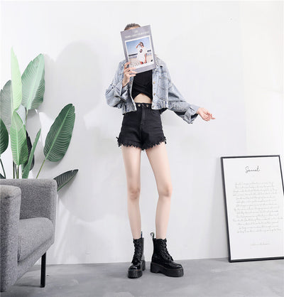 Botas Martin con Cierre Lateral y Suela Gruesa para Mujer - Image 7