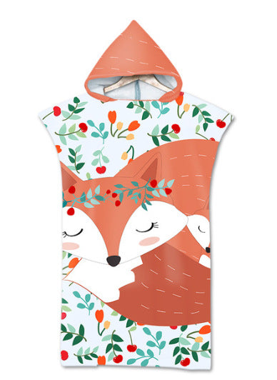 Poncho Toalla de Playa con Capucha - Protección Solar y Cambio Rápido - Image 40