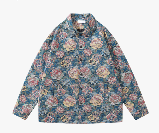 Camisa Suelta Multicolor de Manga Larga para Hombre y Mujer - Image 7