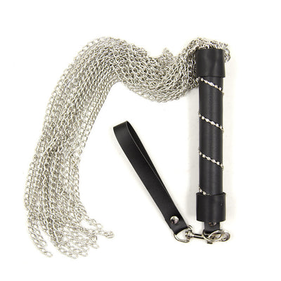 Set de Accesorios de Cuero con Cadena y Látigo para Parejas - Image 5