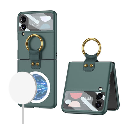 Funda Protectora con Cargador Inalámbrico y Anillo Plegable - Image 13