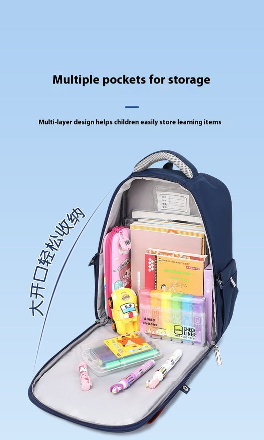 Mochila Escolar Ergonómica Aligerada con Protección Espinal - Image 22
