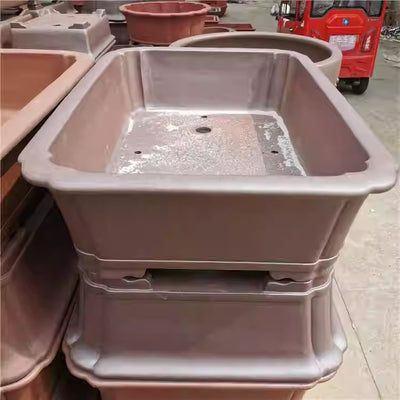 Maceta Bonsái de Cerámica Refractaria 110cm Esquinas Biseladas - Premium - Image 3